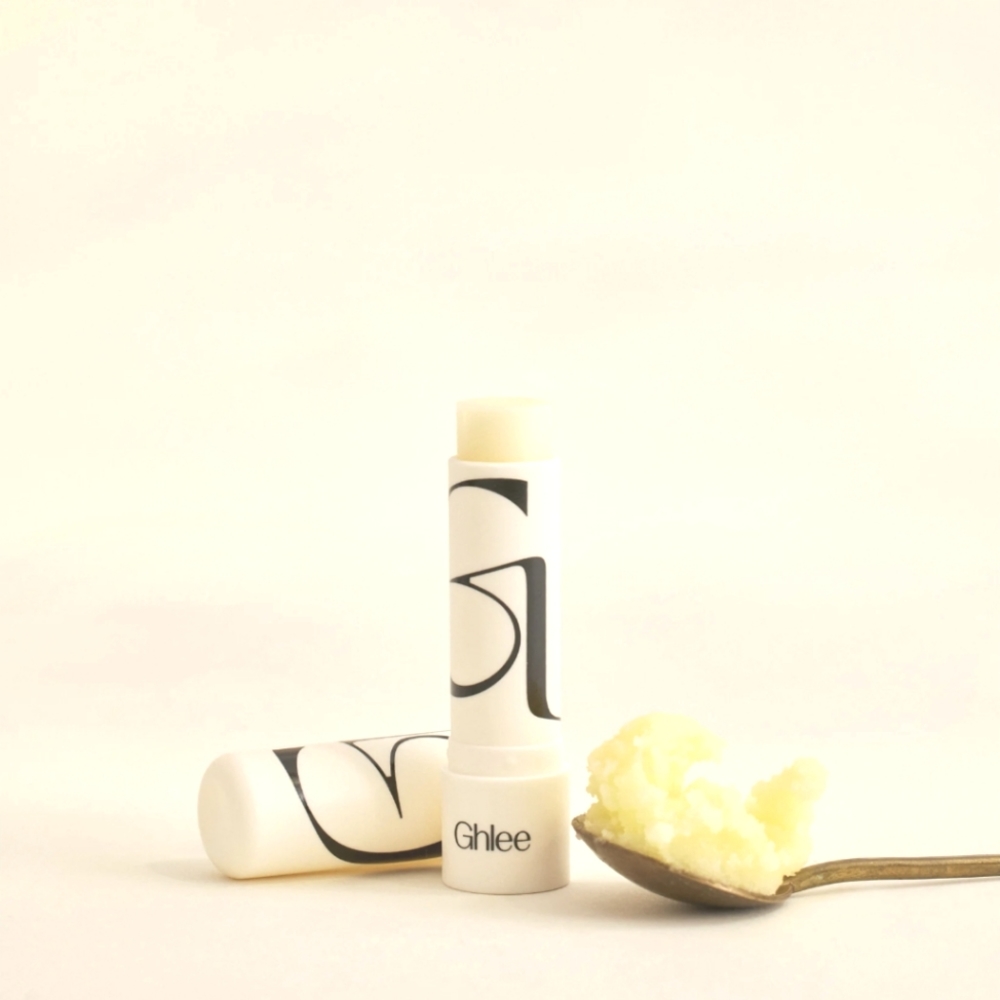 NIB Ghlee Lip Balm Mango Papaya